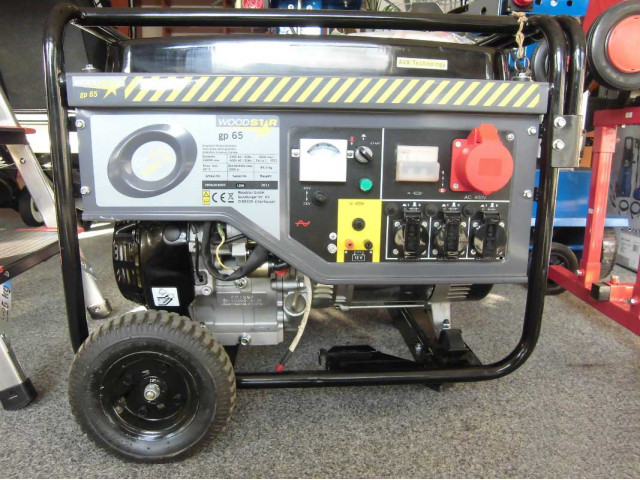 Woodster GP 65 Rámová elektrocentrála K ZAPŮJČENÍ