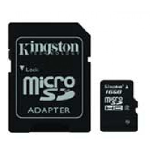 pamětová karta 16GB microSDHC Class10 Flash Card s adaptérem *