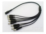 CCTV-SPLITTER napájecí rozbočka 1/8 pro napájení CCTV kamer, rozbočovač