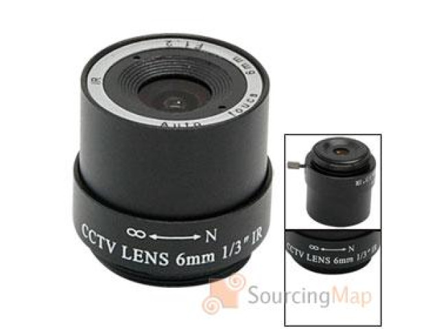 12 mm CS vyměnitelná čočka pro kamery 