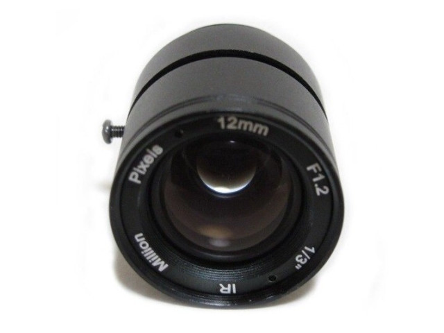 12 mm CS vyměnitelná čočka pro kamery 
