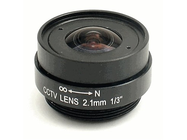 2,1 mm CS vyměnitelná čočka pro kamery 