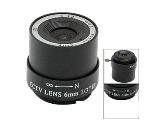 12 mm CS vyměnitelná čočka pro kamery 
