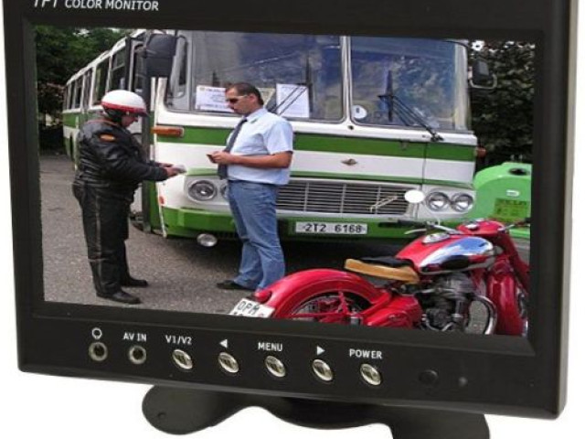 LCD color monitor TFT 7" CL-7016, 800x480 pix., zobrazení CCTV
