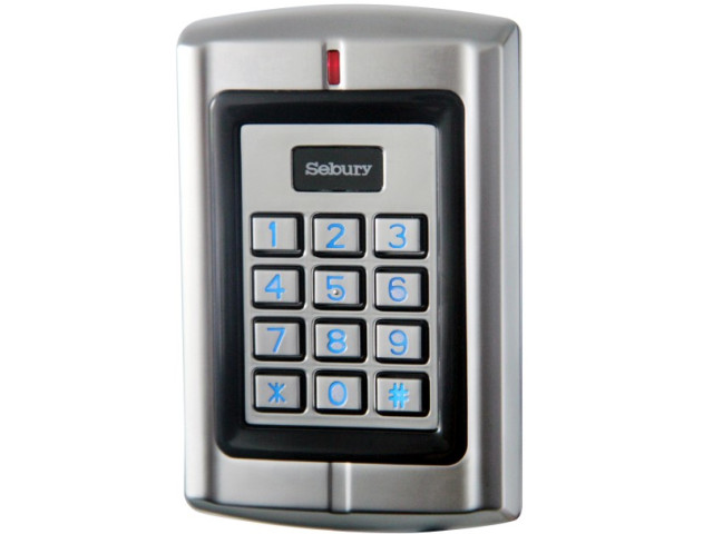 Dvouzónová autonomní RFID klávesnice EM/HID 125kHz IP68 | Sebury W4