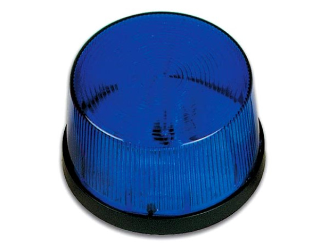 Modrá drátová strobo LED  siréna k GSM alarmu SESAME LM105