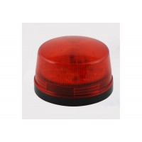 Červený maják, drátová strobo siréna k GSM alarmu, jen světelný efekt LM105