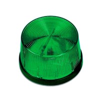Zelená drátová strobo LED siréna k GSM alarmu SESAME LM105