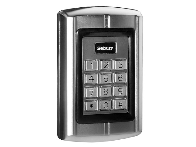 Autonomní kovová RFID klávesnice EM 125kHz pro 1000 uživatelů | Sebury BC2000EM