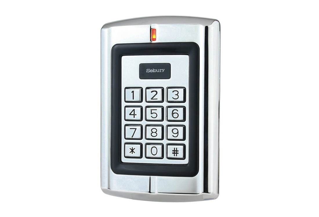 Autonomní kovová RFID klávesnice EM 125kHz pro 1000 uživatelů | Sebury BC2000EM