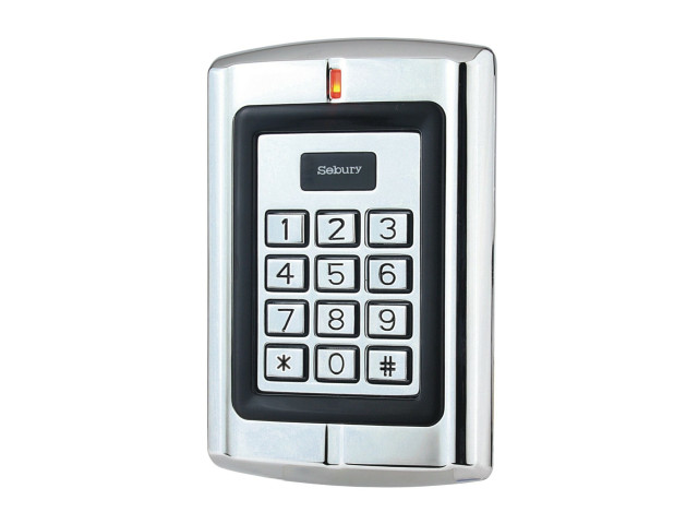 Autonomní kovová RFID klávesnice EM 125kHz pro 1000 uživatelů | Sebury BC2000EM
