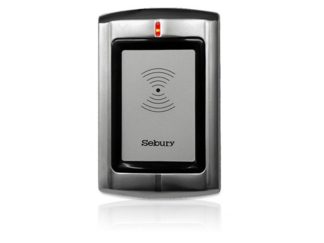 Robustní kovová systémová RFID čtečka EM/HID 125kHz | Sebury R3