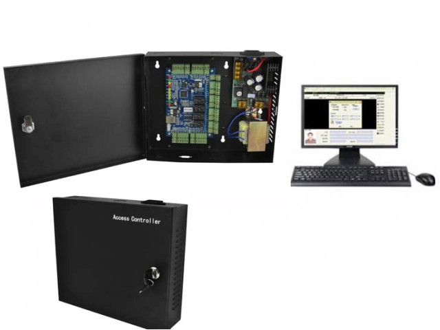 Řídící jednotka pro 2 dveře SEBURY BC800NT2 - kompletní set + BOX (ACB-002 sada)