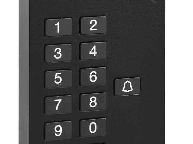 Kódová klávesnice a RFID čtečka s tlačítkem zvonku a s 10 RFID čipy Sebury Q3 EM