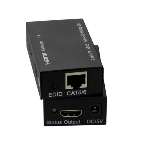HDMI extender na 60m přes jeden kabel Cat5e/Cat6 (TT-EX04)