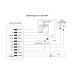 Autonomní RFID klávesnice EM 125kHz, 2000 uživatelů, Wiegand 26 | Sebury K4-2