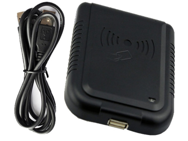USB čtečka RFID karet a čipů pro PC ZONEWAY R40DB