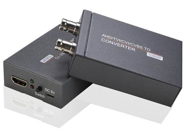 4K převodník videa TVI/AHD/CVI to HDMI & VGA & CVBS AHD1509 II