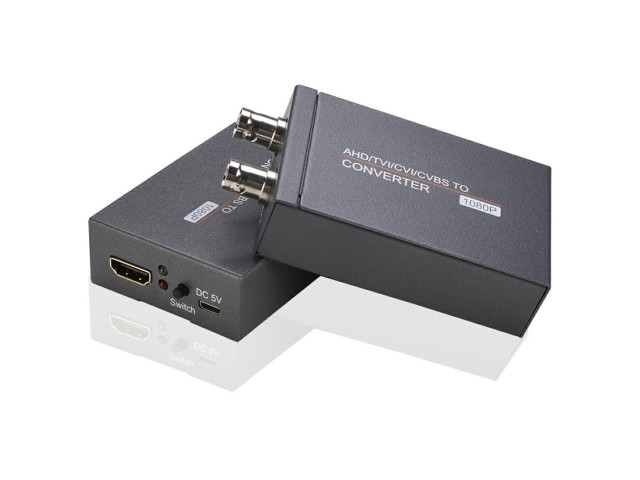 4K převodník videa TVI/AHD/CVI to HDMI & VGA & CVBS AHD1509 II