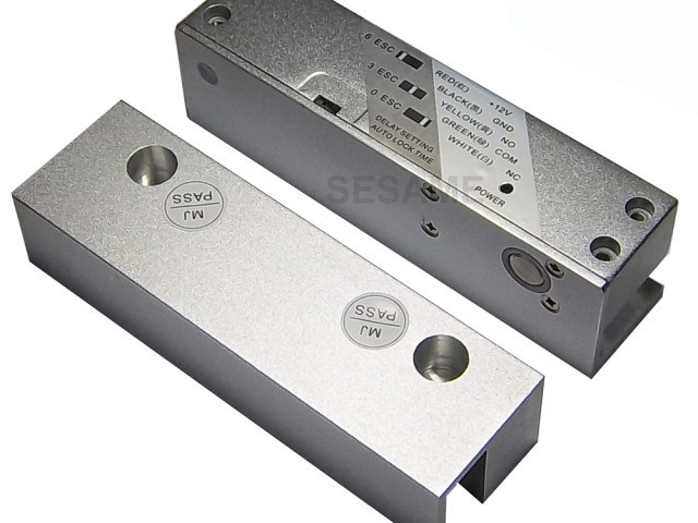 SESAME SB-5818, elektrický zámek s čepem, pro skleněné dveře
