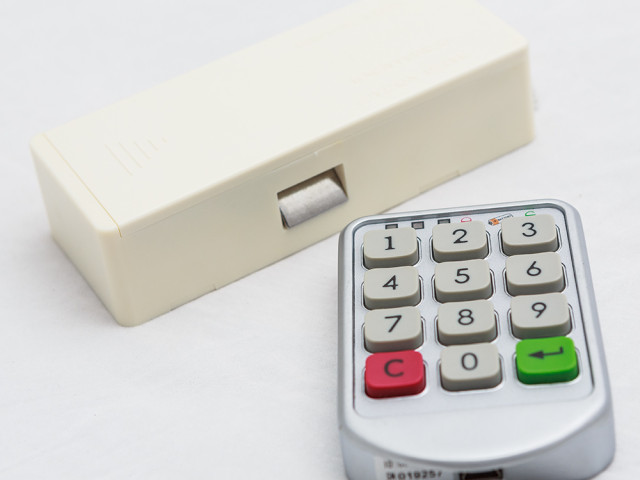 Digitální ovládání pro zámek pro kabinu výtahu, skříněk úschovny, CB-94