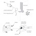 Elektromechanický RFID zámek MIFARE 13.56MHz | IR-1208