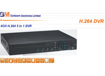 AHD/TVI/CVI ONVIF  hybridní rekordéry