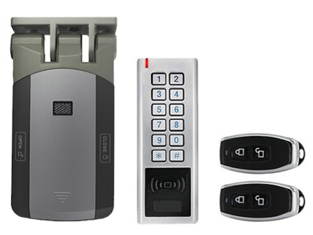 Chytrý set Zoneway D3 - čtečka, klávesnice, zámek, dálkové ovládání, Wifi