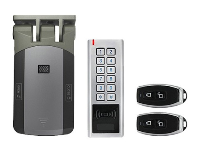 Chytrý set ZONEWAY D3 - čtečka, klávesnice, zámek, dálkové ovládání, Wifi