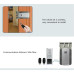 Chytrý set ZONEWAY D3 - čtečka, klávesnice, zámek, dálkové ovládání, Wifi