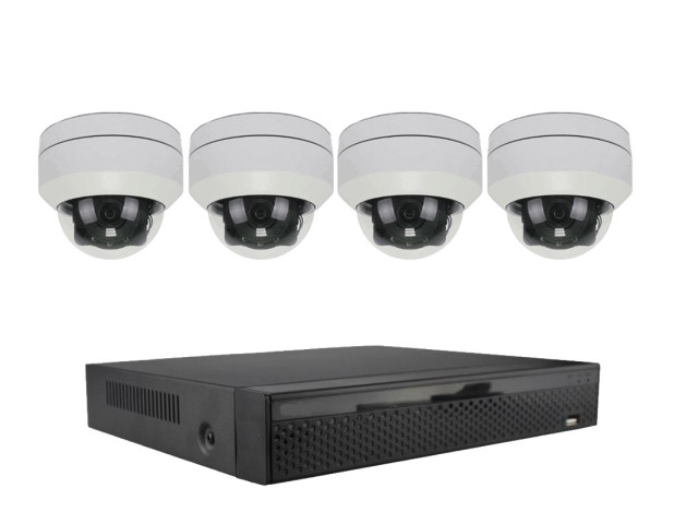 4CH PTZ IP 5MPx kamerový set Zoneway - 4x mini PTZ kamera a 16CH NVR2104