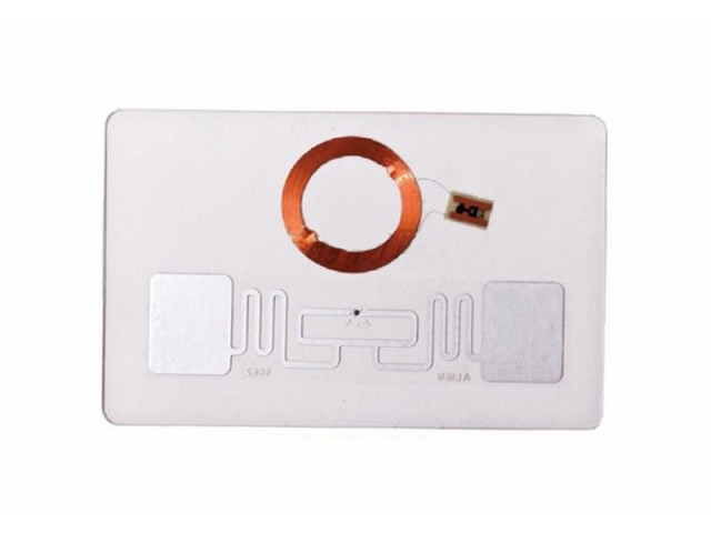 Hybridní RFID karta EM 125kHz + UHF 915–925MHz | SEBURY C-UHF-ID