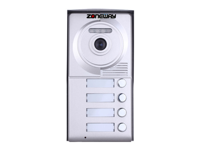 ZONEWAY ZW-702-4 dveřní jednotka, tablo
