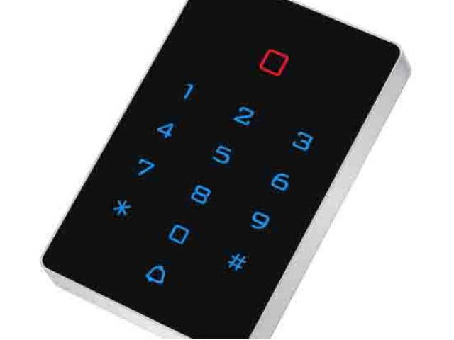Kódová dotyková vodotěsná klávesnice se čtečkou RFID čipů, TUYA |  ZONEWAY T12MF-W-WIFI-2