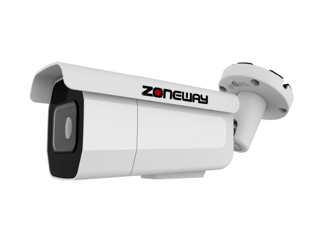 5MPx IP POE bullet kamera, AI IVA, 5x ZOOM, IR60m| ZONEWAY NC965