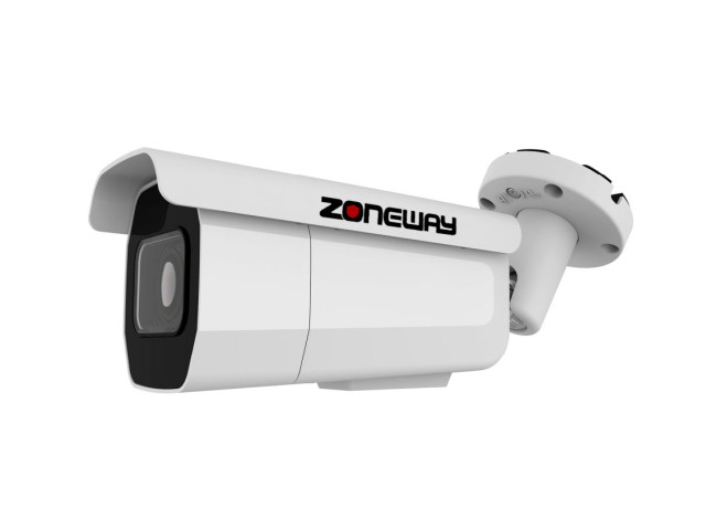 8MPx IP POE bullet kamera, AI IVA, 5x ZOOM, IR60m| ZONEWAY NC971