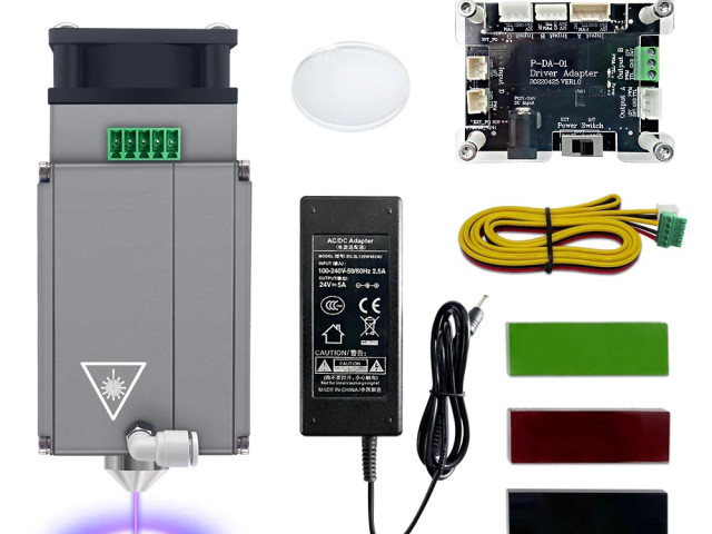 ZONEWAY 160W laserový řezací gravírovací modul  - 160W (160 000mW) modul