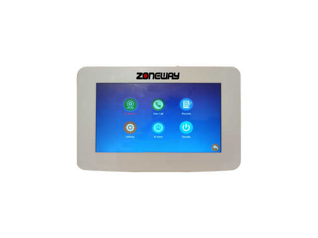 ZONEWAY ZW-777-TUYA | monitor 7" s dotykovým displayem a TUYA IP modulem, videozvonek