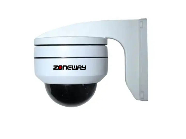 5MPx POE IP AI mini PTZ H265 venkovni mini s 4x zoom, IR35m | ZONEWAY PTZ4XC50+