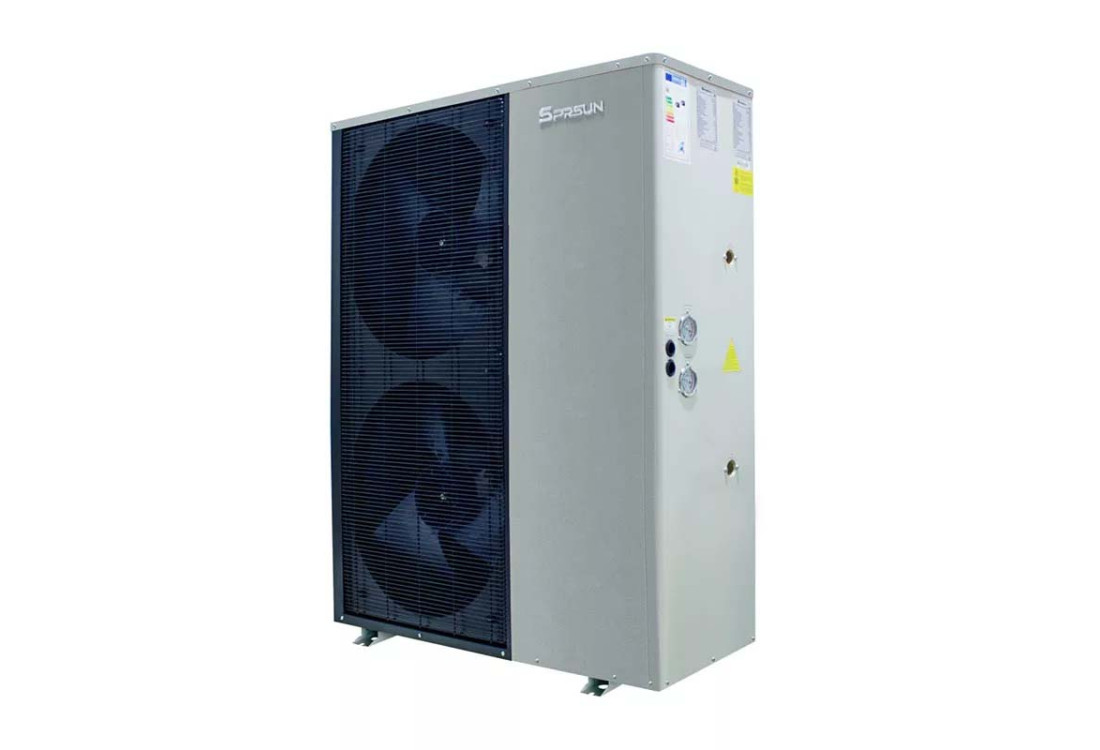EVI R32 tepelné čerpadlo s PANASONIC kompresorem, vzduch/voda 20kW |SPRSUN CGK-050V3L-B 
