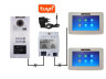 2vodičový TUYA videotelefon pro 2 byty s RFID | ZW-777 + ZW-619-2D