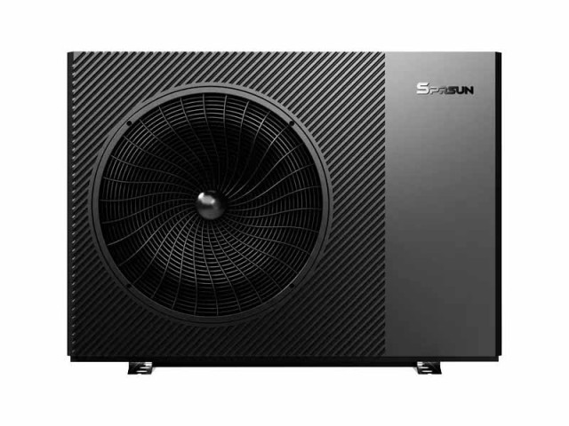 EVI R290 tepelné čerpadlo s PANASONIC kompresorem, vzduch/voda 11kW |SPRSUN CGK-040V4P 