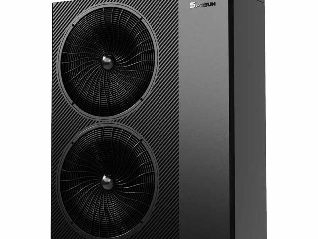 EVI R290 tepelné čerpadlo s PANASONIC kompresorem, vzduch/voda 15kW |SPRSUN CGK-050V4P 