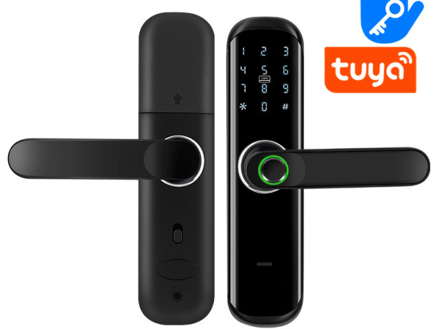 Inteligentní Tuya biometrický zámek s klikou | Zoneway iLock01