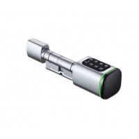 Chytrá dveřní vložka/zámek s RFID, PIN a TUYA | Zoneway S1K stříbrná