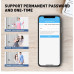 Chytrá dveřní vložka/zámek s RFID, PIN a TUYA | ZONEWAY S1K-B