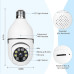 3MPx WiFi vnitřní panoramatická bulb kamera s interkomem | HICO HFIF16M20