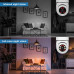 3MPx WiFi vnitřní panoramatická bulb kamera s interkomem | HICO HFIF16M20