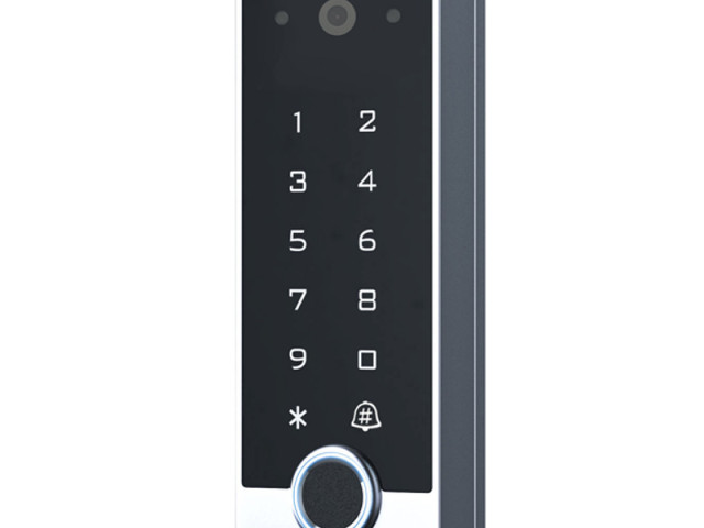 WiFi TUYA videozvonek s klávesnicí, RFID EM a biometrickou čtečkou | ZONEWAY VF2-EM