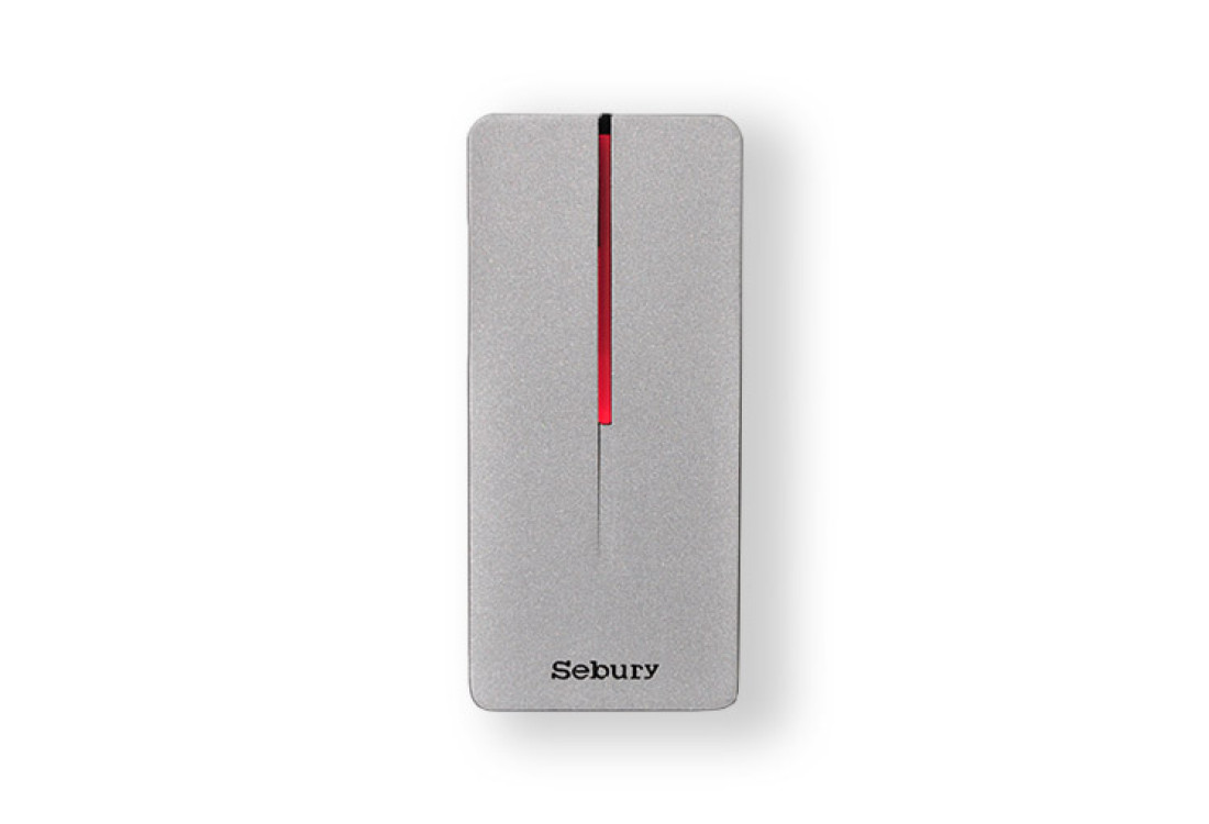 Kovová duální RFID čtečka EM/HID/MIFARE, Wiegand, IP68 | Sebury mReader